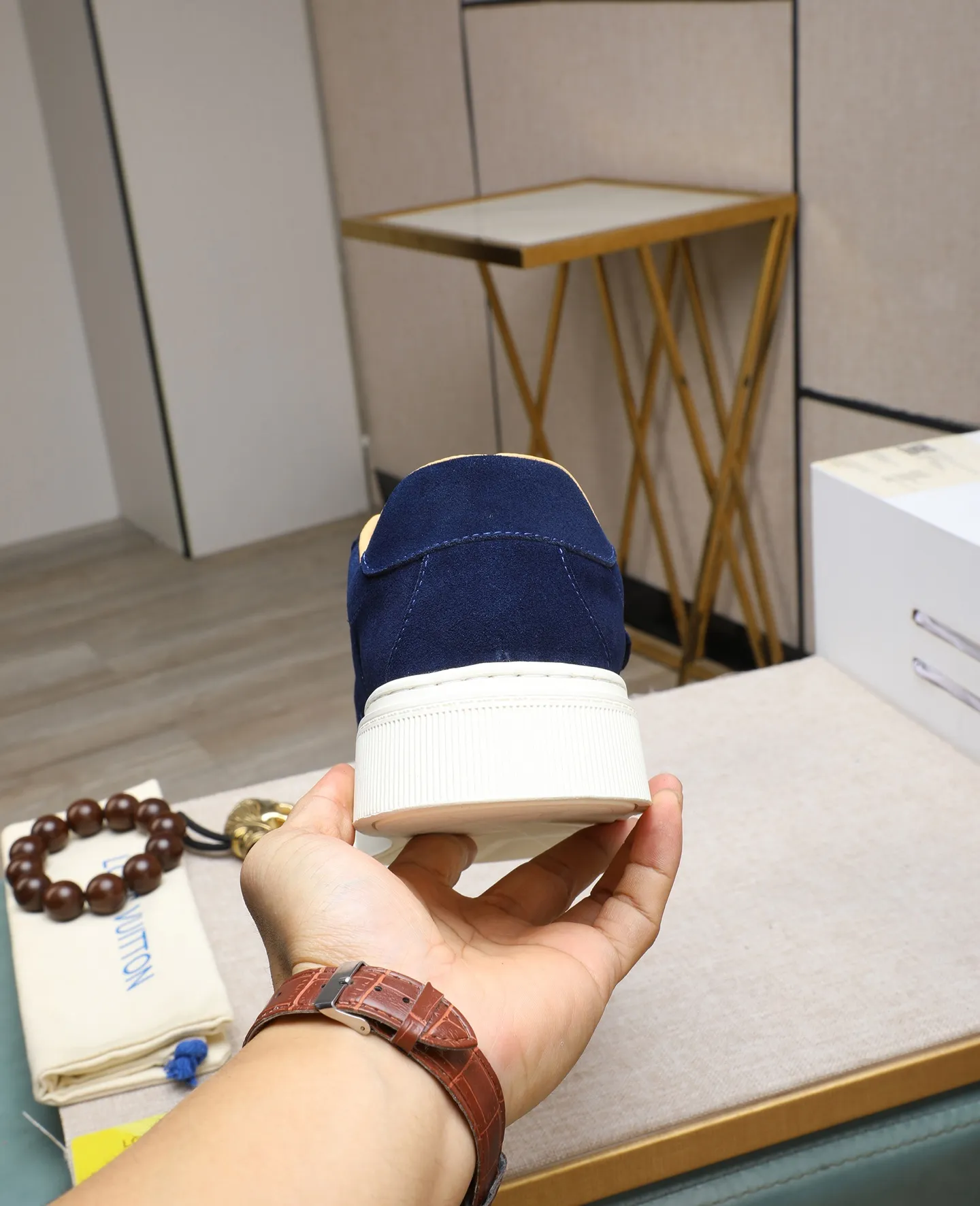 Men's shoes 💰460 [LV～] Men's casual shoes 2025z cabinet sales simultaneously 🔶Size: 38-44 #️⃣ 🔷3 colors🔜The upper is made of multi-material splicing➕cow leather lining, comfortable and breathable, sole: original comfortable and wear-resistant outsole, ⚠️real thing📱photographed🎬real thing is better📢📢📢